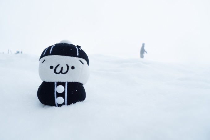 しまむらくんと雪原