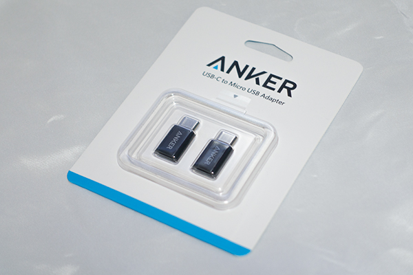 Anker USB-C&Micro USBアダプタ